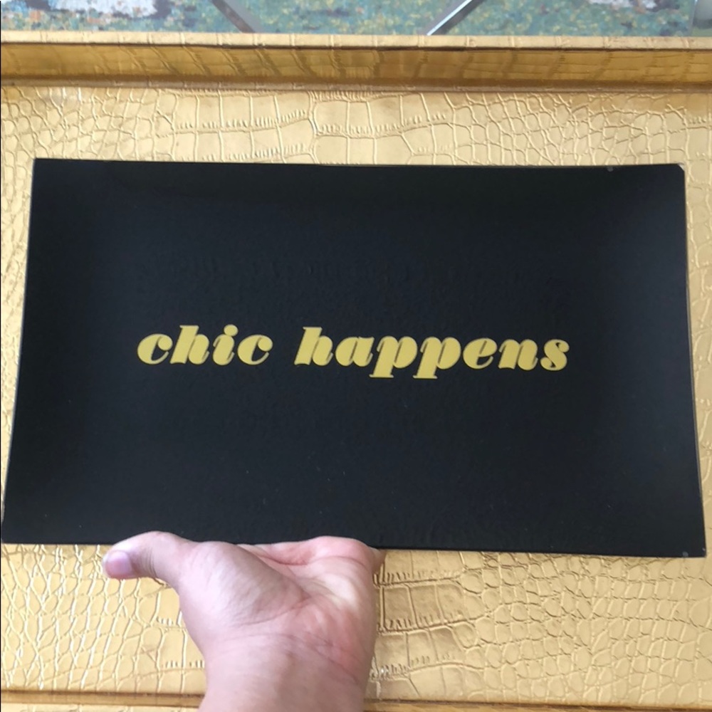 Kate Spade New York Oblong Glass Trinket Tray